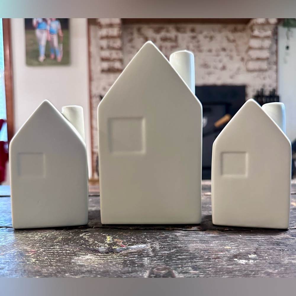 Hearth & Hand White Ceramic Vases